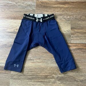 Under Armour Navy Men’s Spandex Shorts